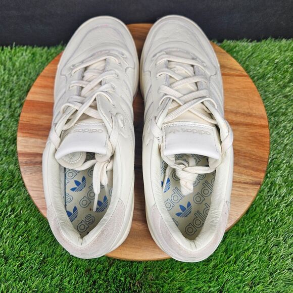 Adidas Rivalry Mens Size 12 Low Triple White Basketball Sneaker Shoes FV4432 main image 7